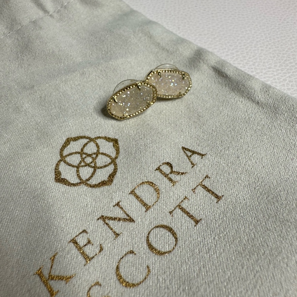 Kendra Scott drusy studs